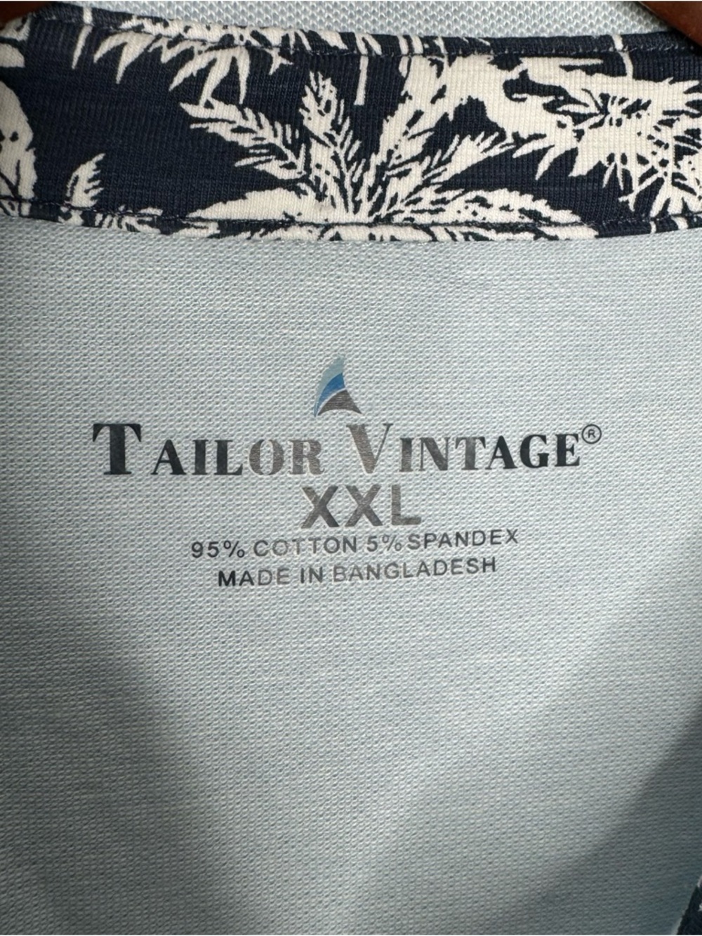 NWT Tailor Vintage Men’s Short Sleeve Polo Shirt - Picture 3 of 4